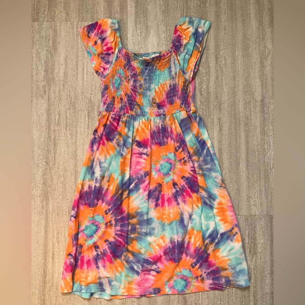 Children’s Place tie-dye short-sleeve dress